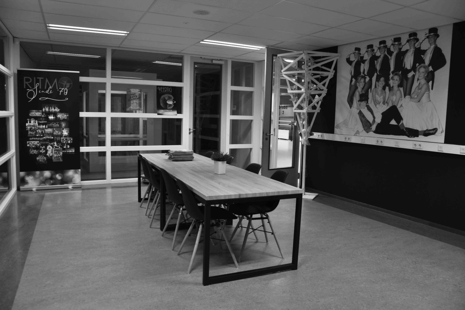 Entree & ontmoetingsruimte bij Ritmo