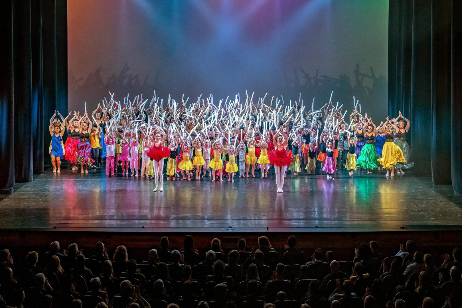 Repetitie in de zaal